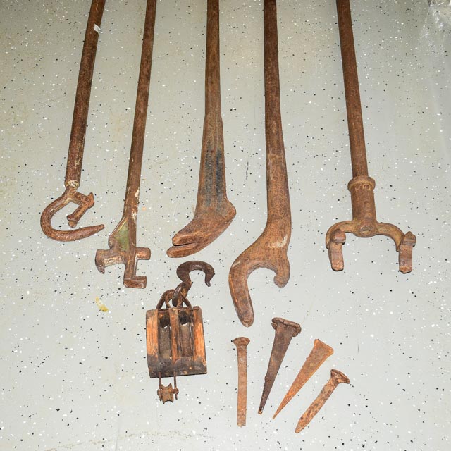 Assorted Vintage Railroad Tools EBTH