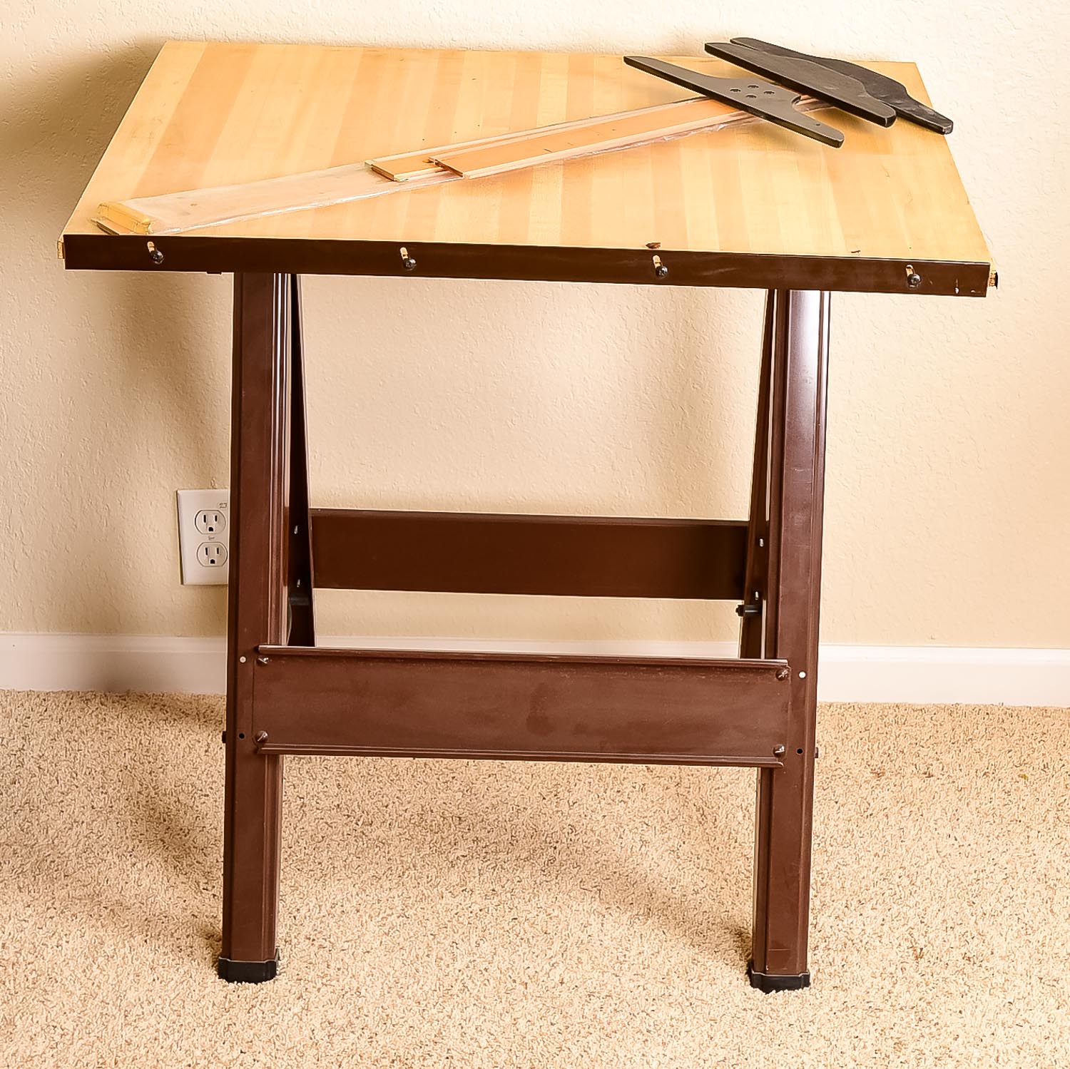 Portable Drafting Table with Tsquares EBTH