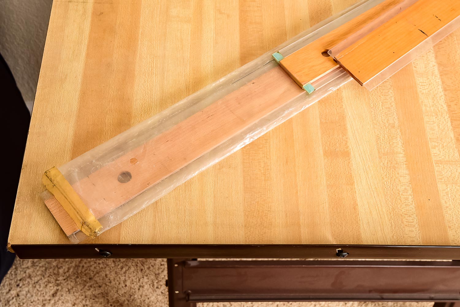 Portable Drafting Table with Tsquares EBTH