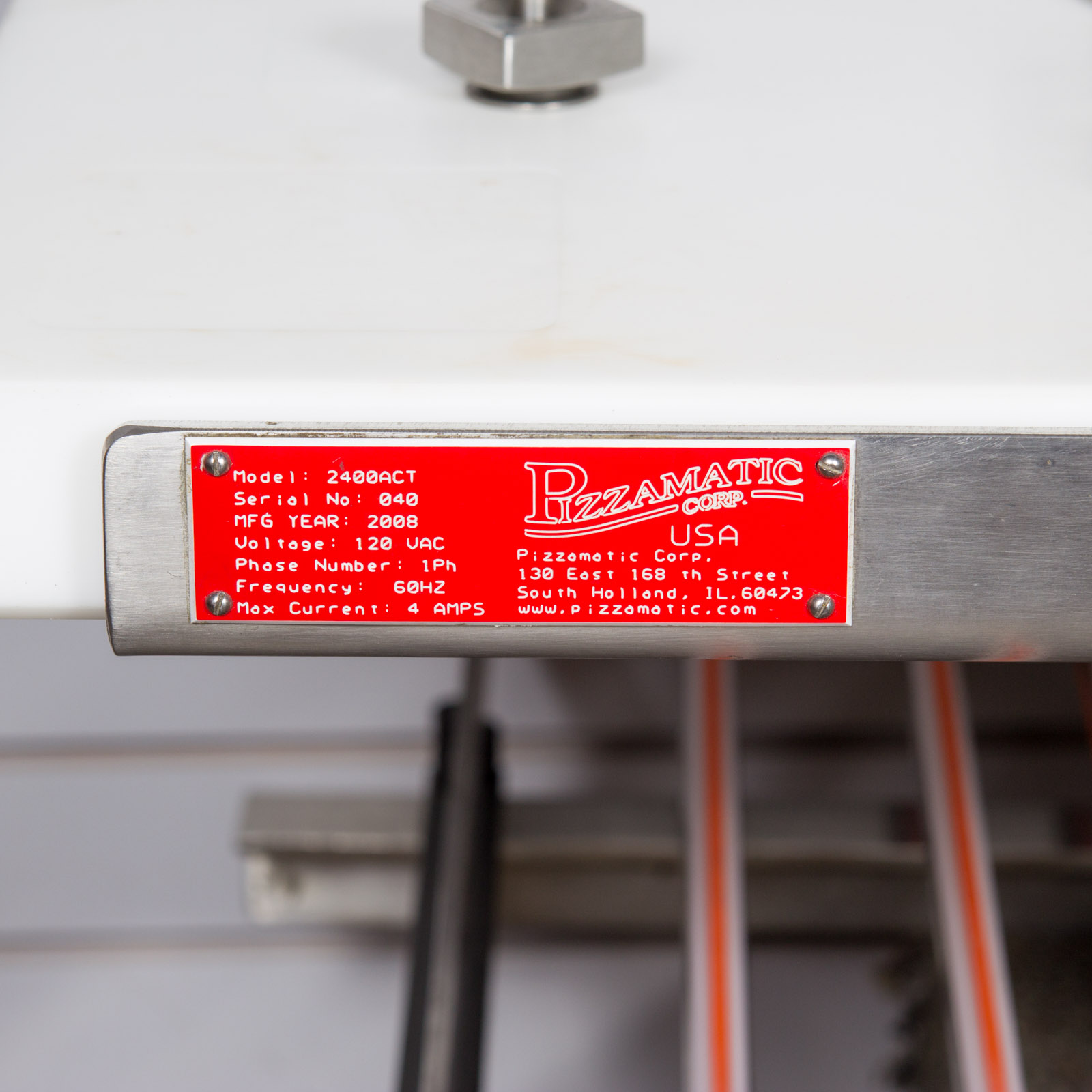 Pizzamatic Corp. Automated Pizza Sauce Applicator EBTH