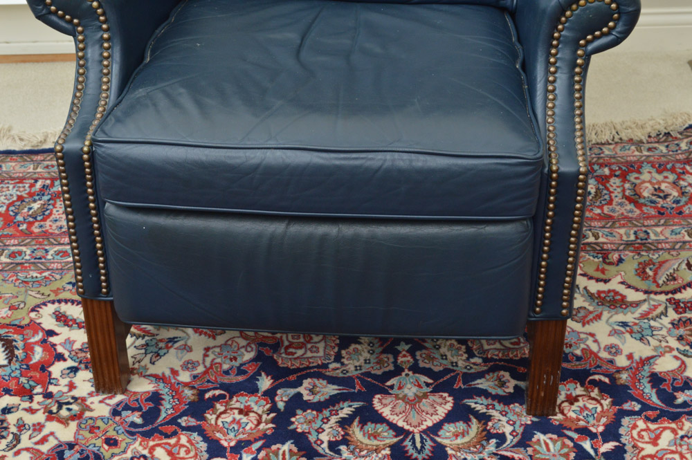 LaZBoy "Classics" Leather Wing Back Recliner EBTH