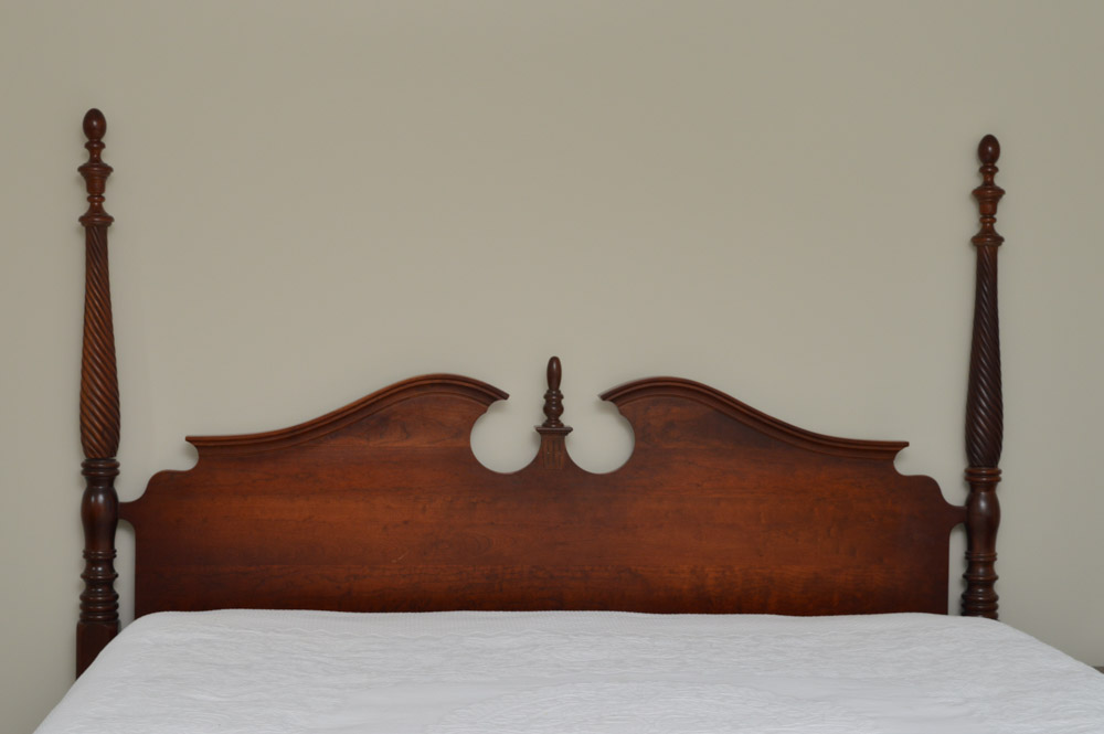 Pennsylvania House Cherry Four Poster King Size Bed EBTH