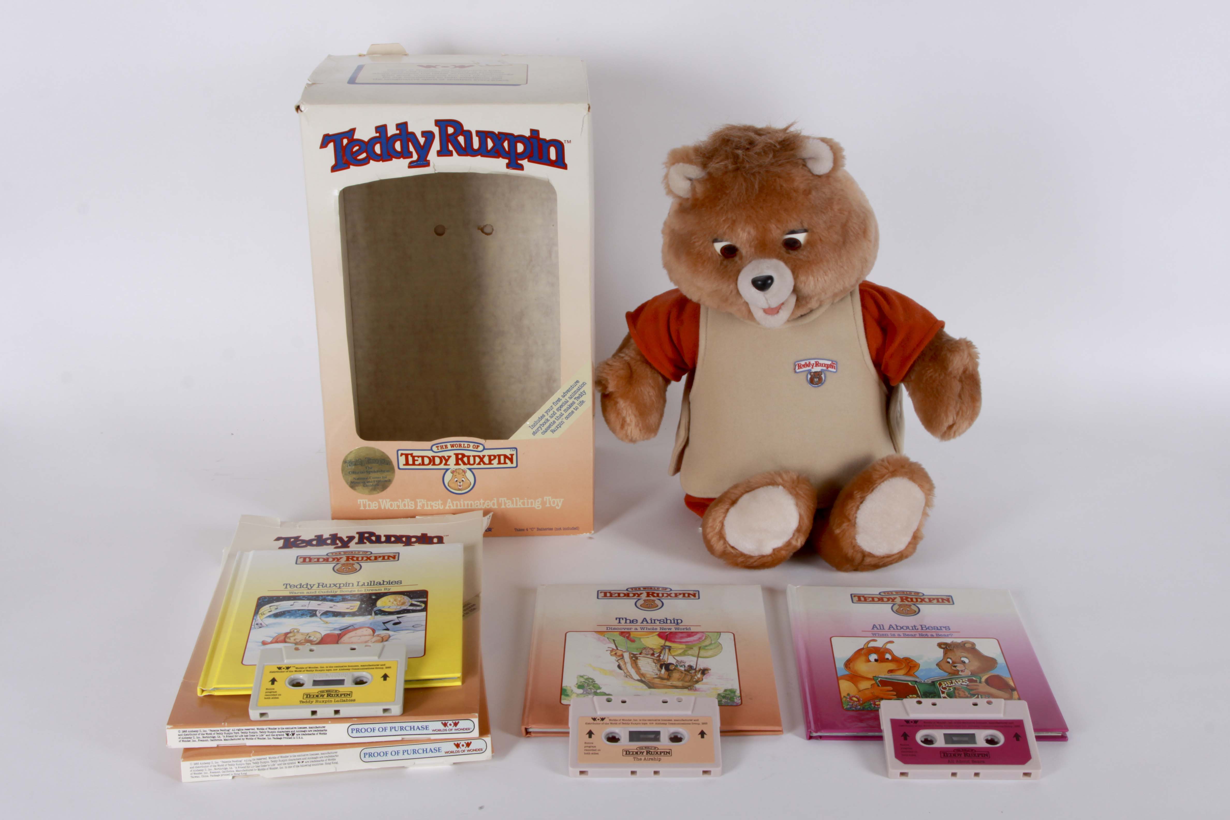 teddy ruxpin original in box