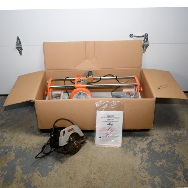 7" Bridge Tile Saw EBTH