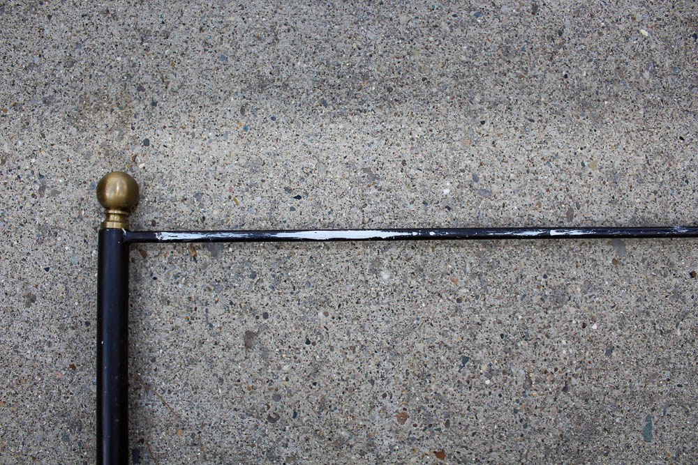 QueenSize Wrought Iron Canopy Bed Frame EBTH