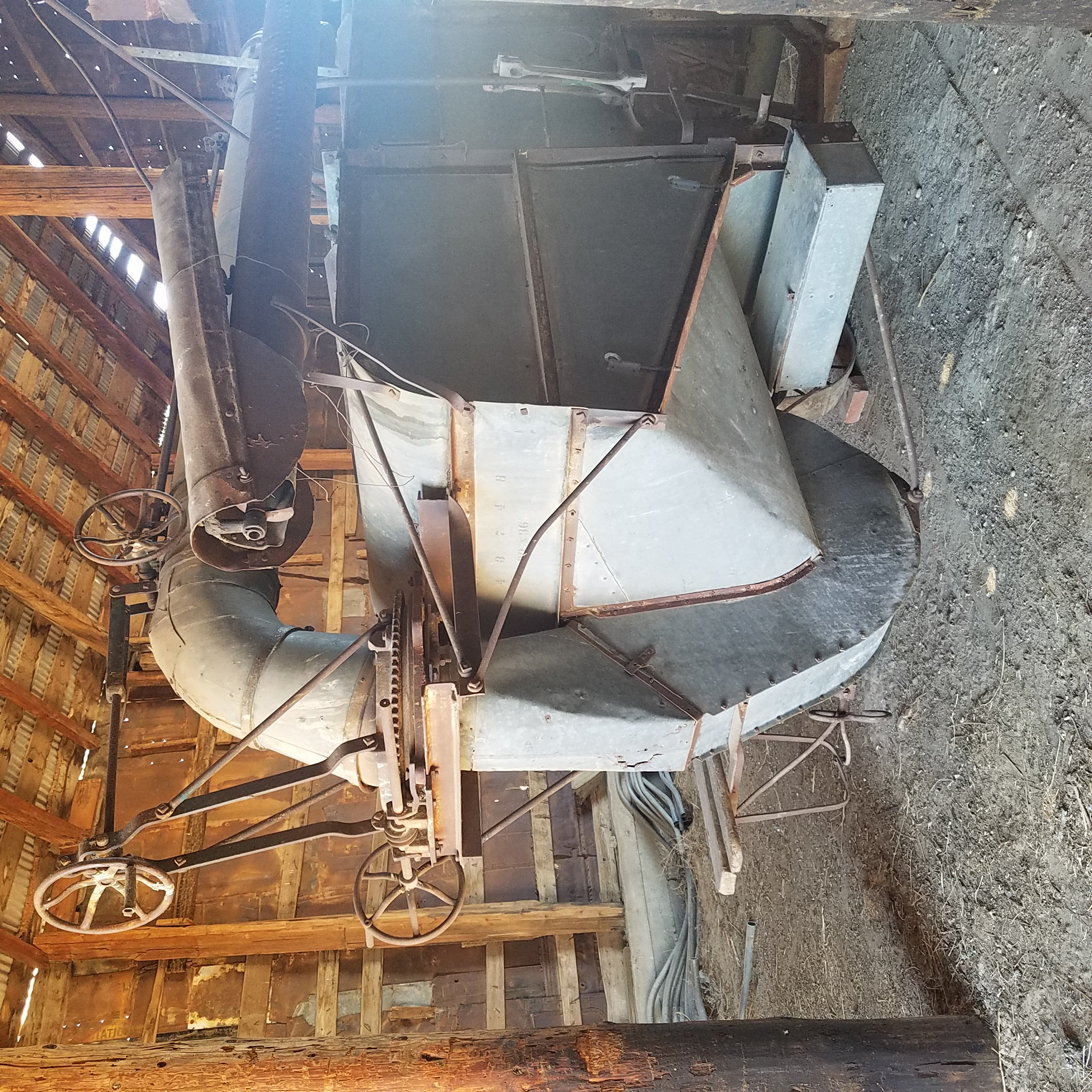 Vintage Horse-Drawn Threshing Machine | EBTH