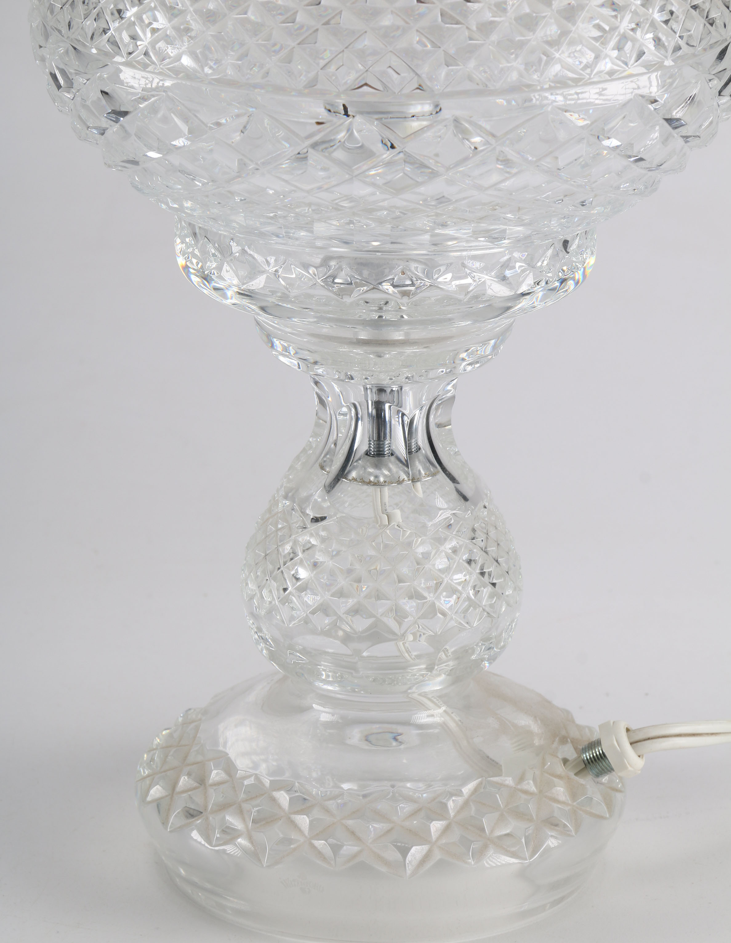 Waterford Lamp and Crystal Vase EBTH