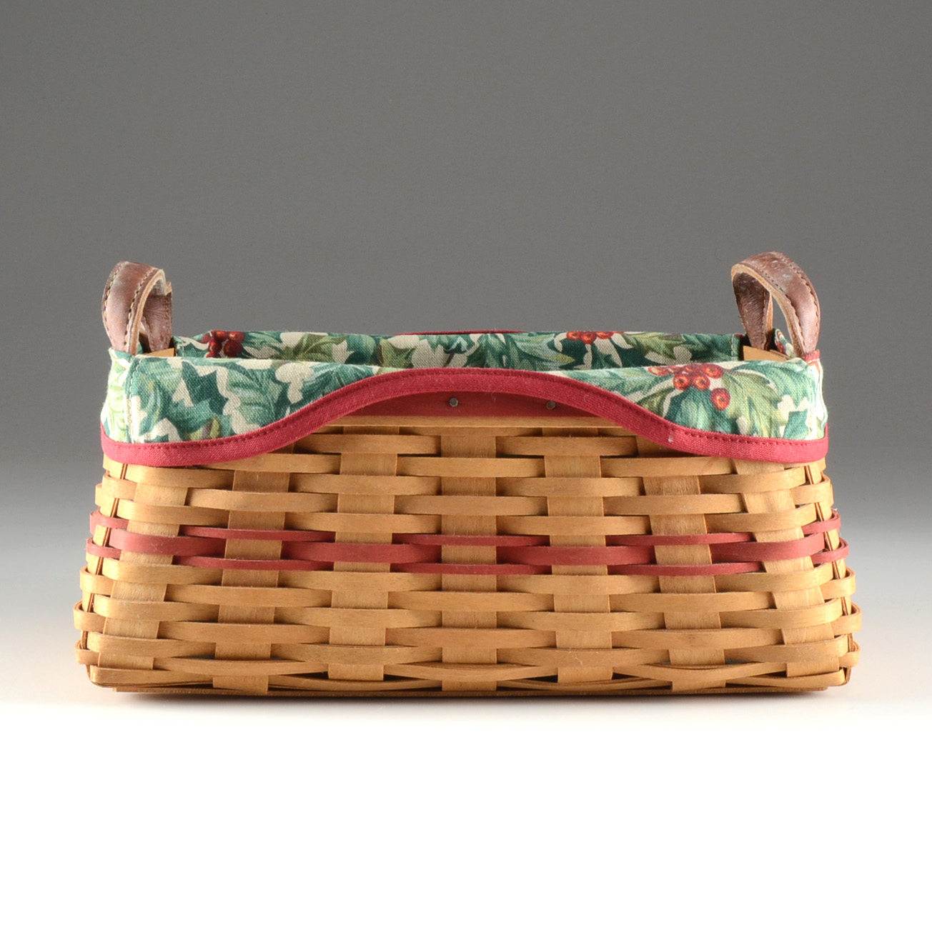 Longaberger Christmas Collection 2002 Edition Traditions Basket EBTH