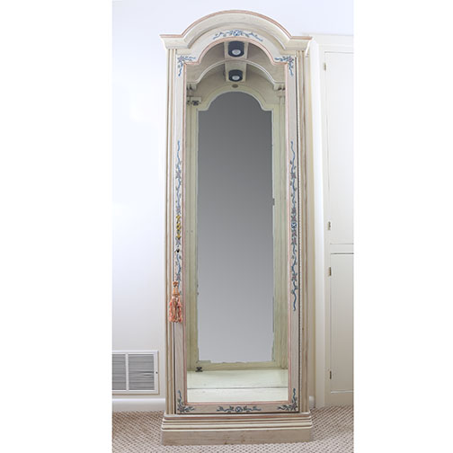 Jasper Original Painted Curio Cabinet Ebth