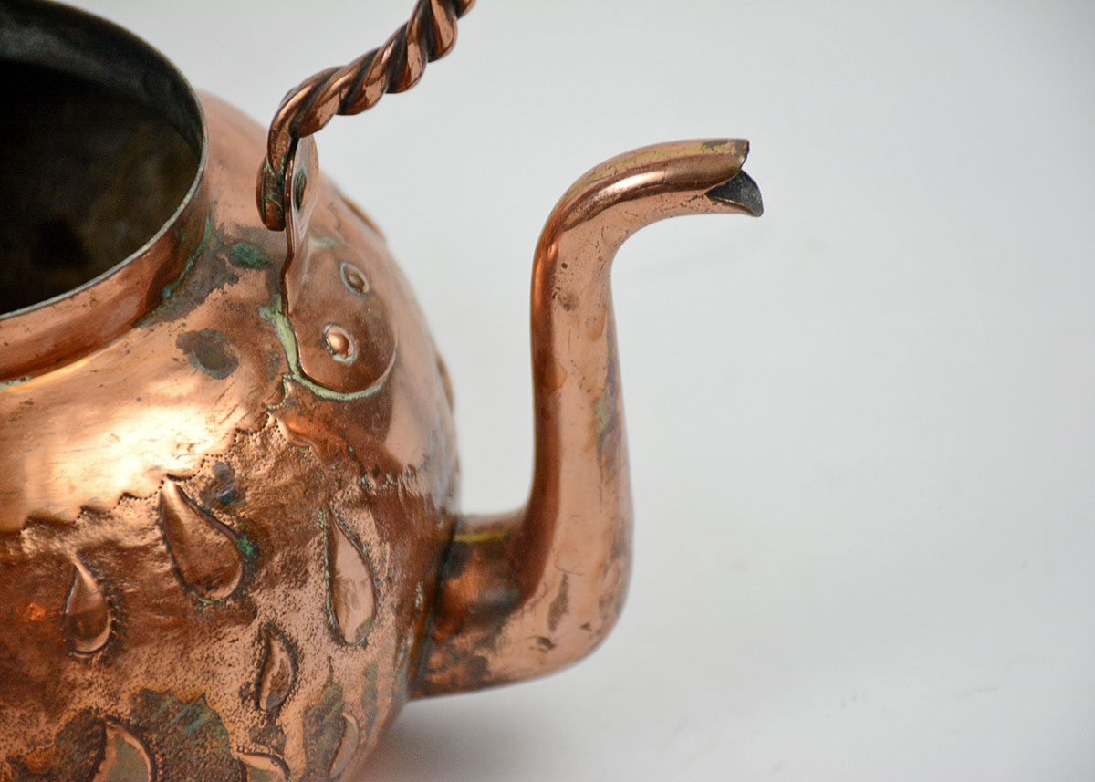 Vintage Copper Teapots EBTH