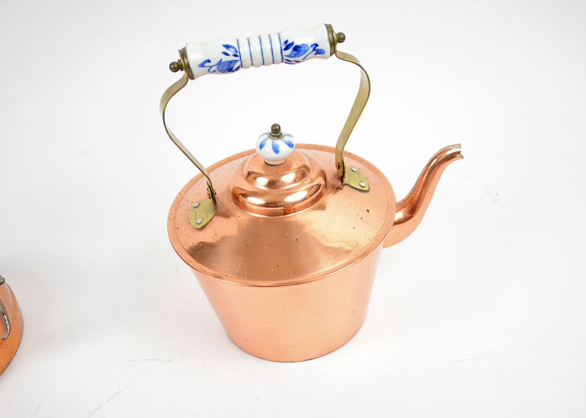 Vintage Copper Teapots EBTH