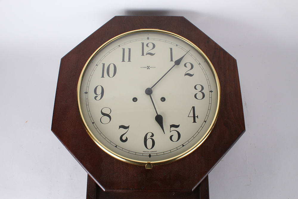 Vintage Howard Miller Regulator Wall Clock EBTH