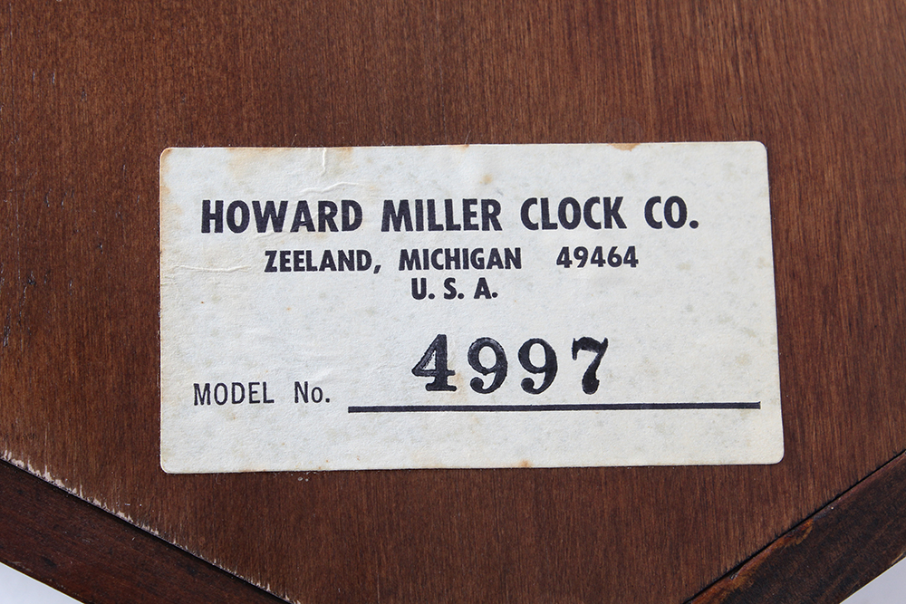 Vintage Howard Miller Regulator Wall Clock EBTH