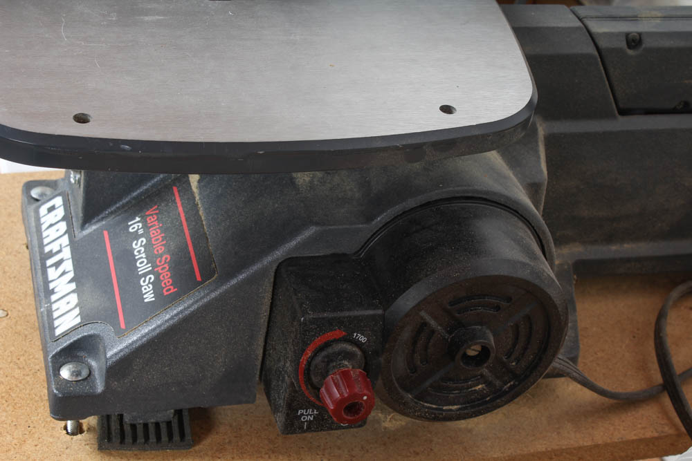 Sears Craftsman 16 Inch Variable Speed Scroll Saw EBTH