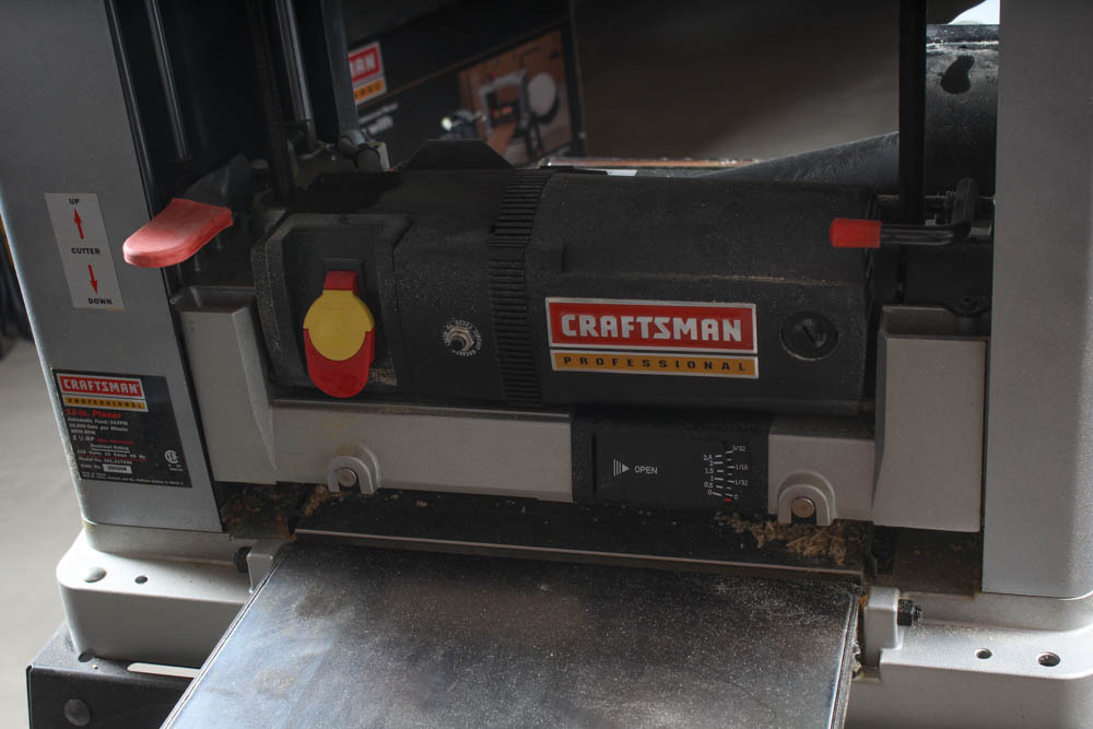 Sears Craftsman 13 Inch Planer with Dust Collector EBTH