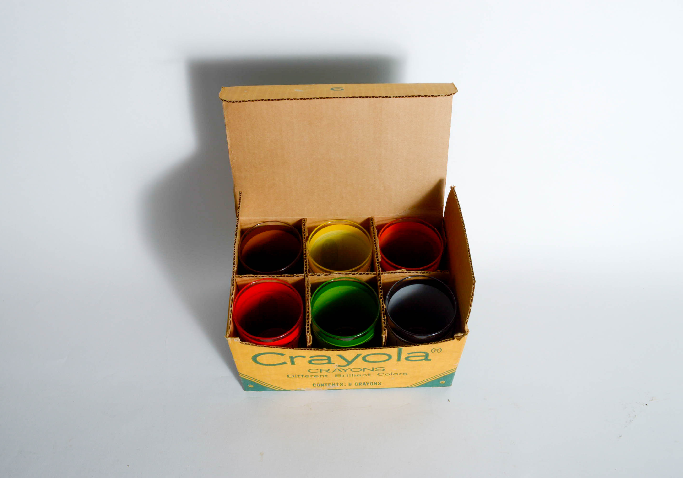 Set of Crayola Crayon Glasses EBTH