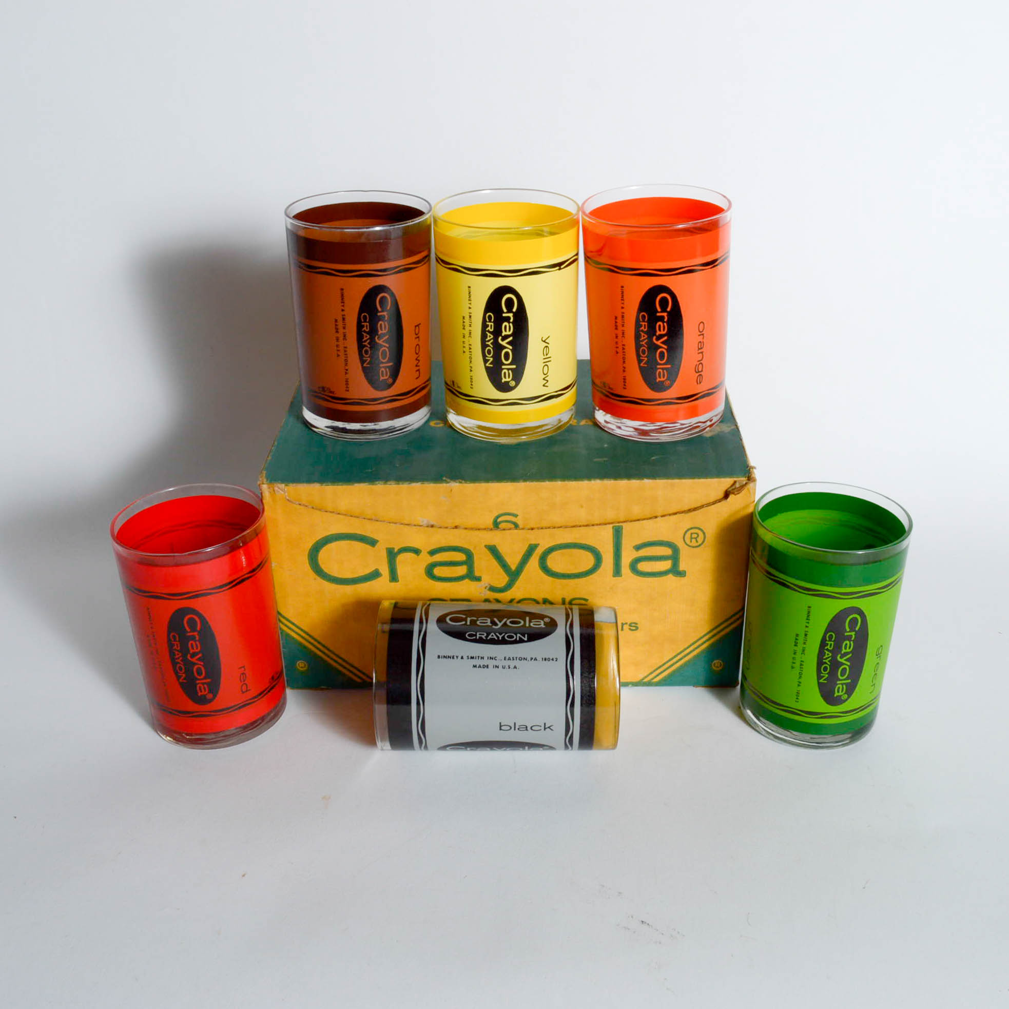 Set of Crayola Crayon Glasses EBTH