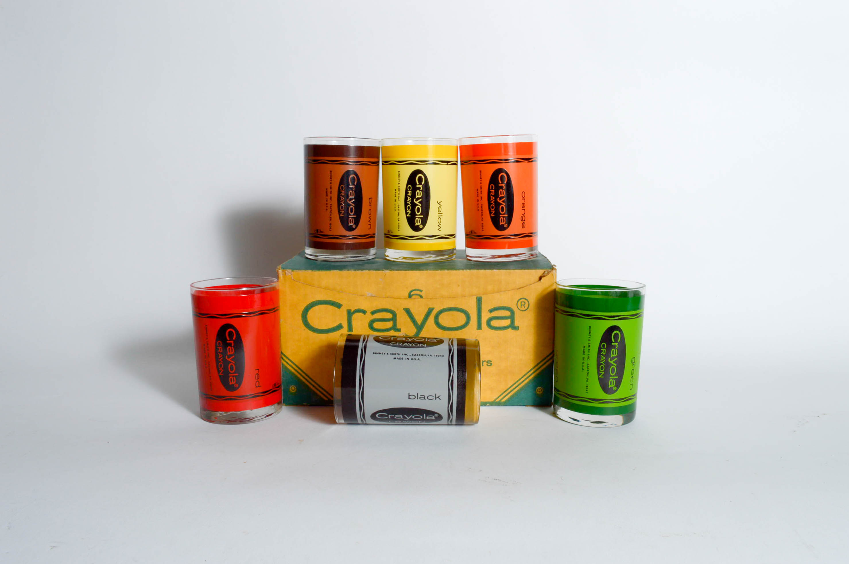 Set of Crayola Crayon Glasses EBTH