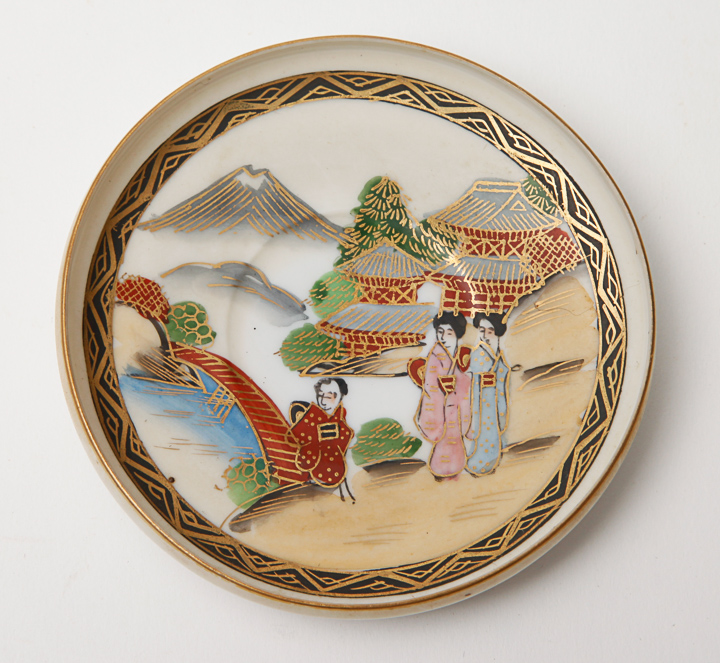 Hayasi Kutani Fine China Tea Set EBTH