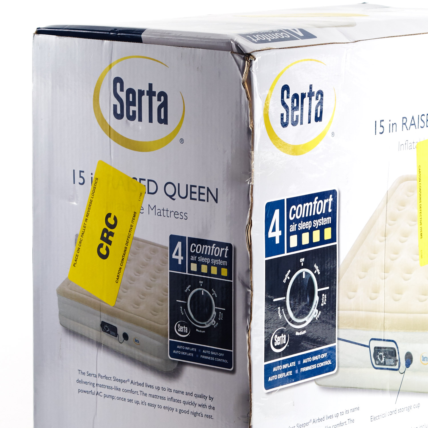 Serta Raised Queen Air Mattress EBTH