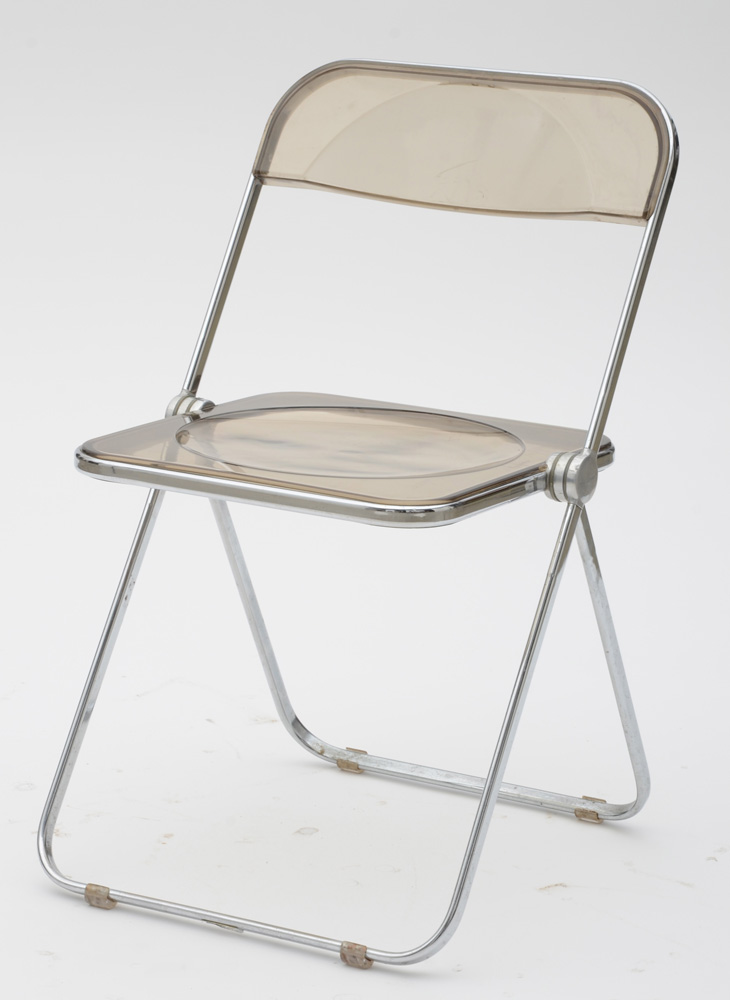 1960s Lucite Folding Chairs EBTH   JJM 6333 