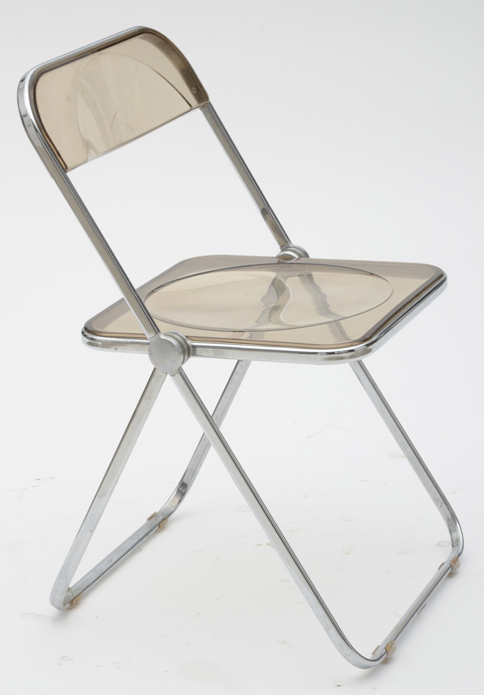 1960s Lucite Folding Chairs EBTH   JJM 6337 