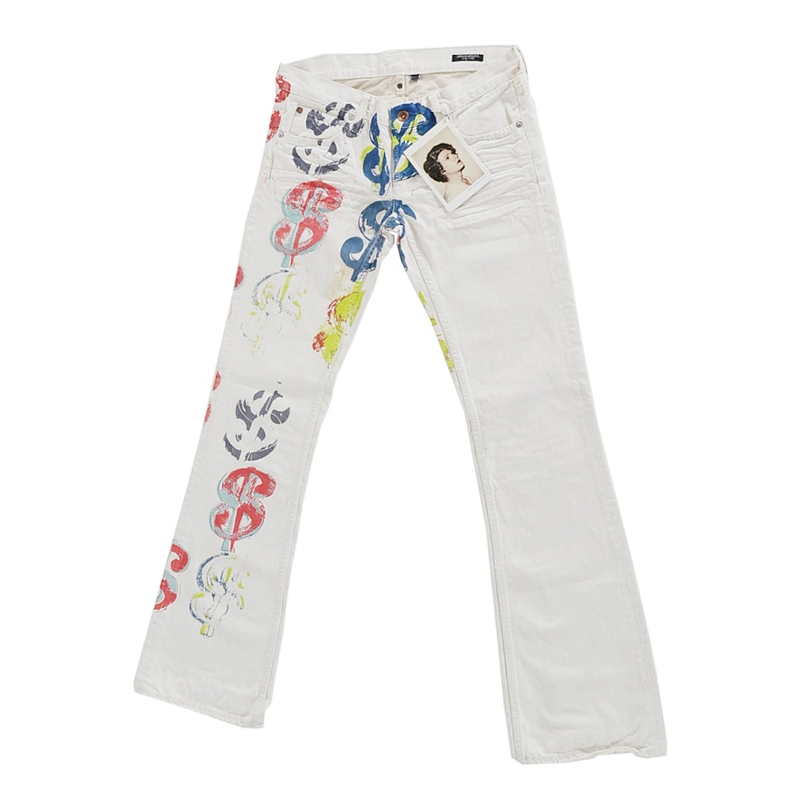 Warhol Factory X Levi's $ Sign Limited Edition Jeans | EBTH