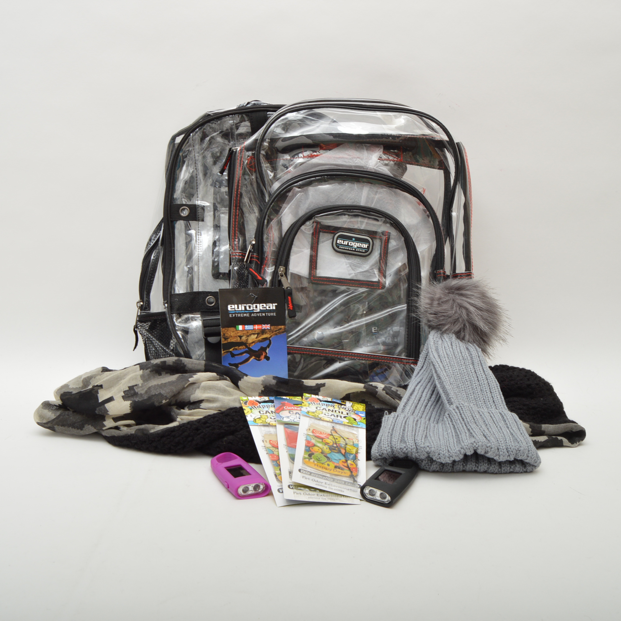eurogear clear backpack