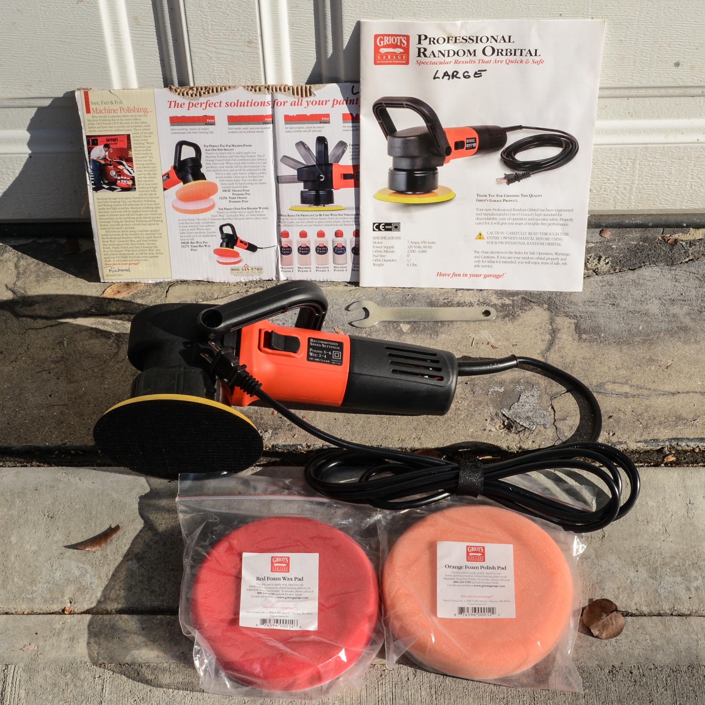 Griots Orbital Auto Buffer and Polisher EBTH