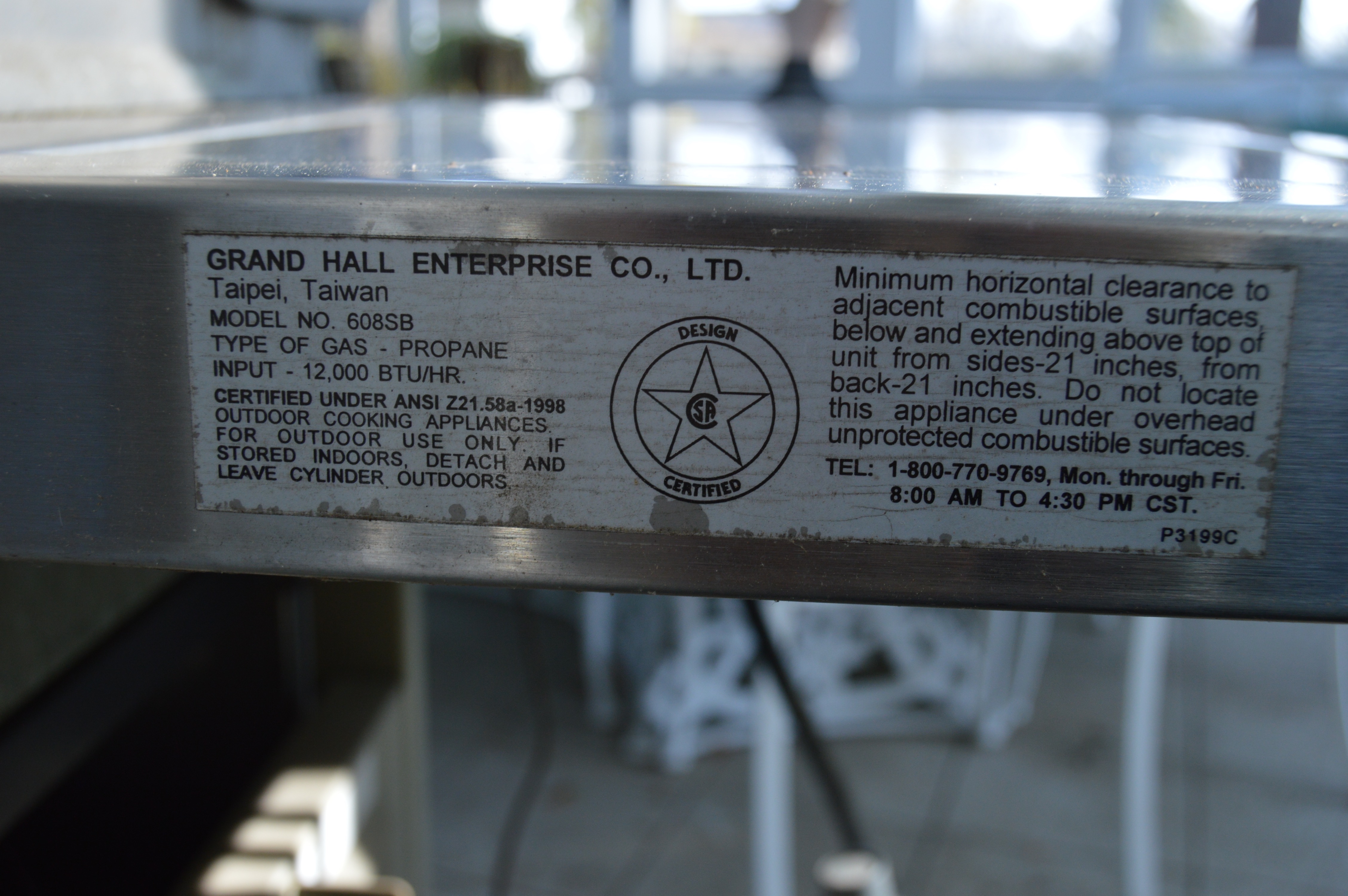 Member's Mark Stainless Steel Outdoor Gas Grill EBTH