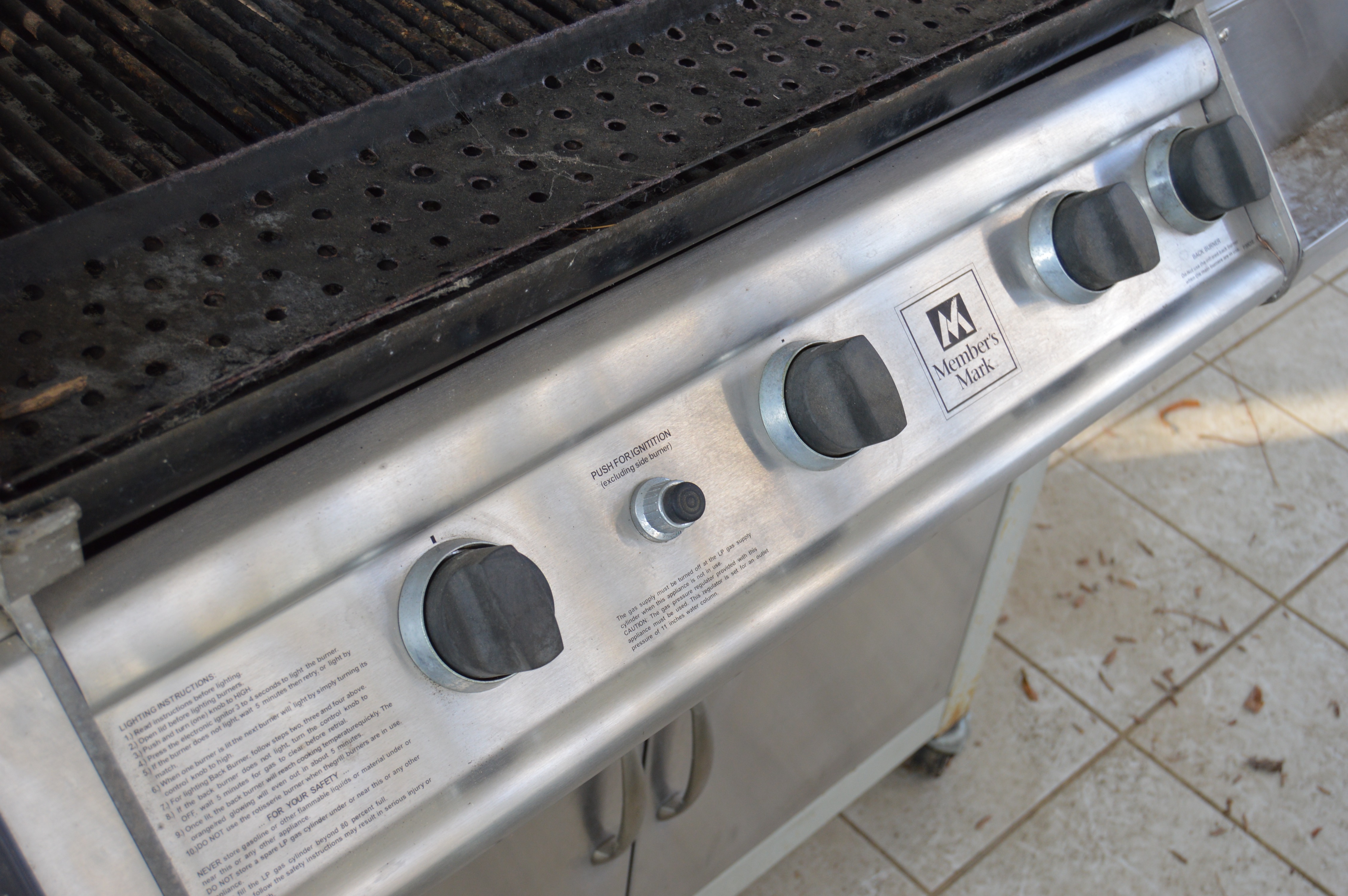 Member's Mark Stainless Steel Outdoor Gas Grill EBTH