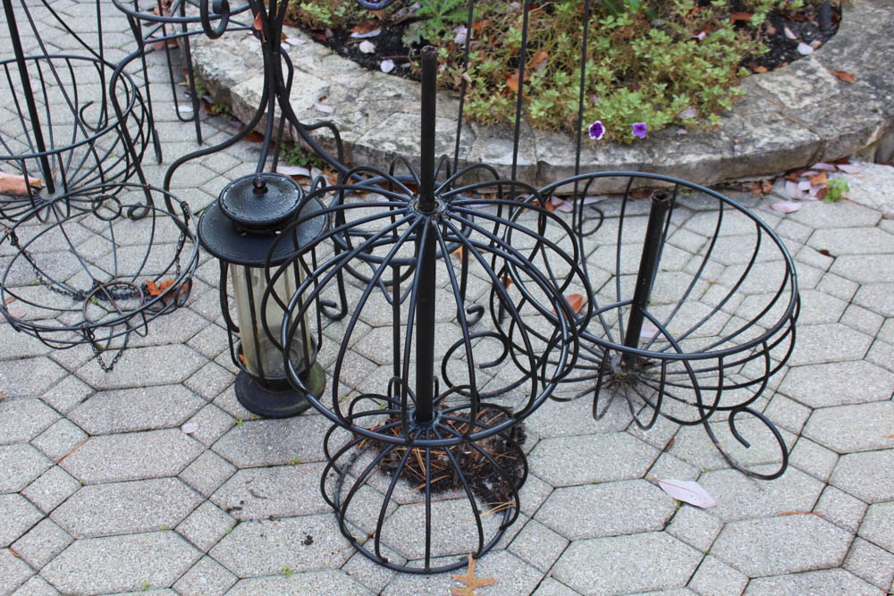 Wrought Iron Garden Decor EBTH