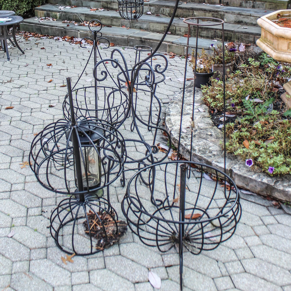 Wrought Iron Garden Decor EBTH