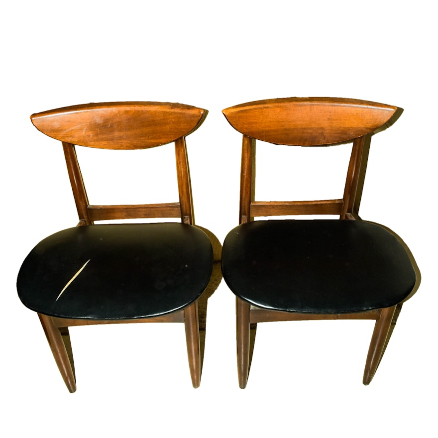 Pair Of Mid Century Chairs From The Lane Company Ebth