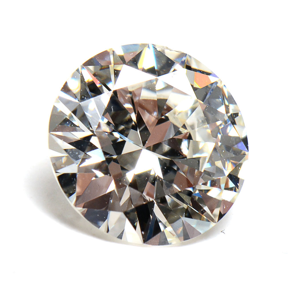 Loose 3.82 Carat Round Brilliant Cut Diamond EBTH