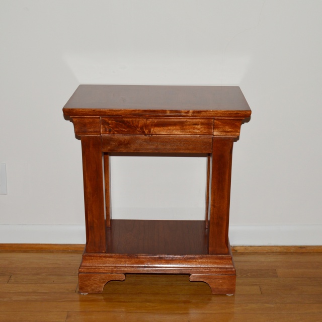 Aspenhome Stained Wood Side Table EBTH