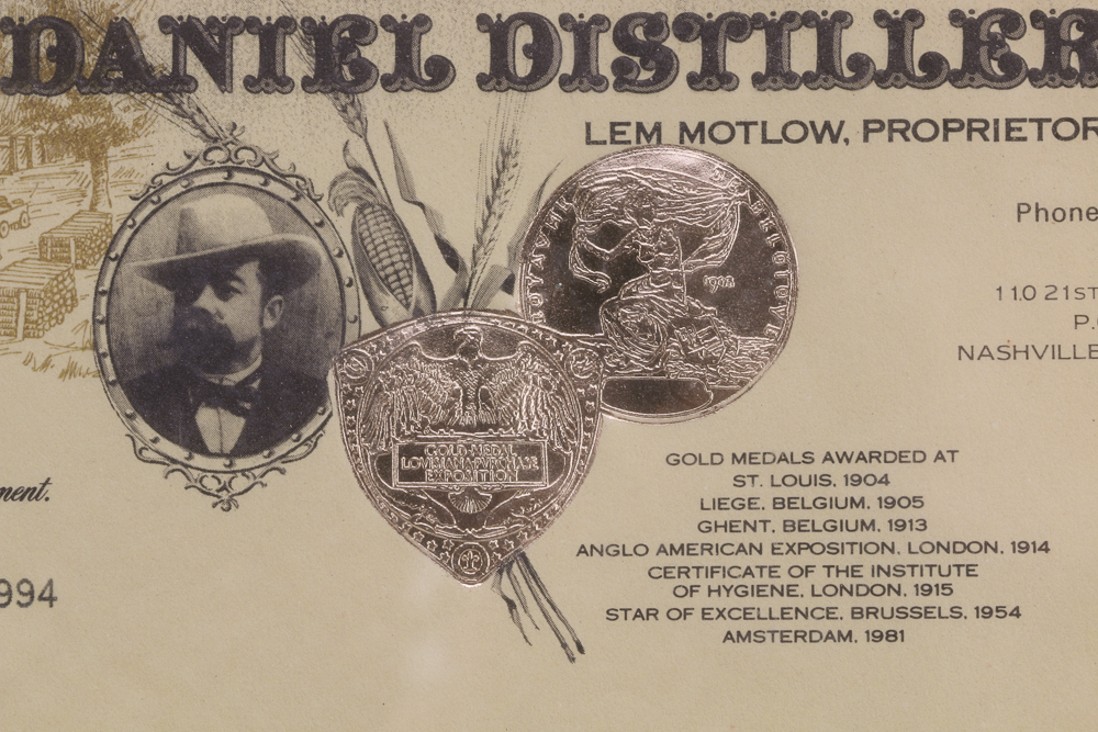 Letter of Induction into the Tennessee Squire Association EBTH