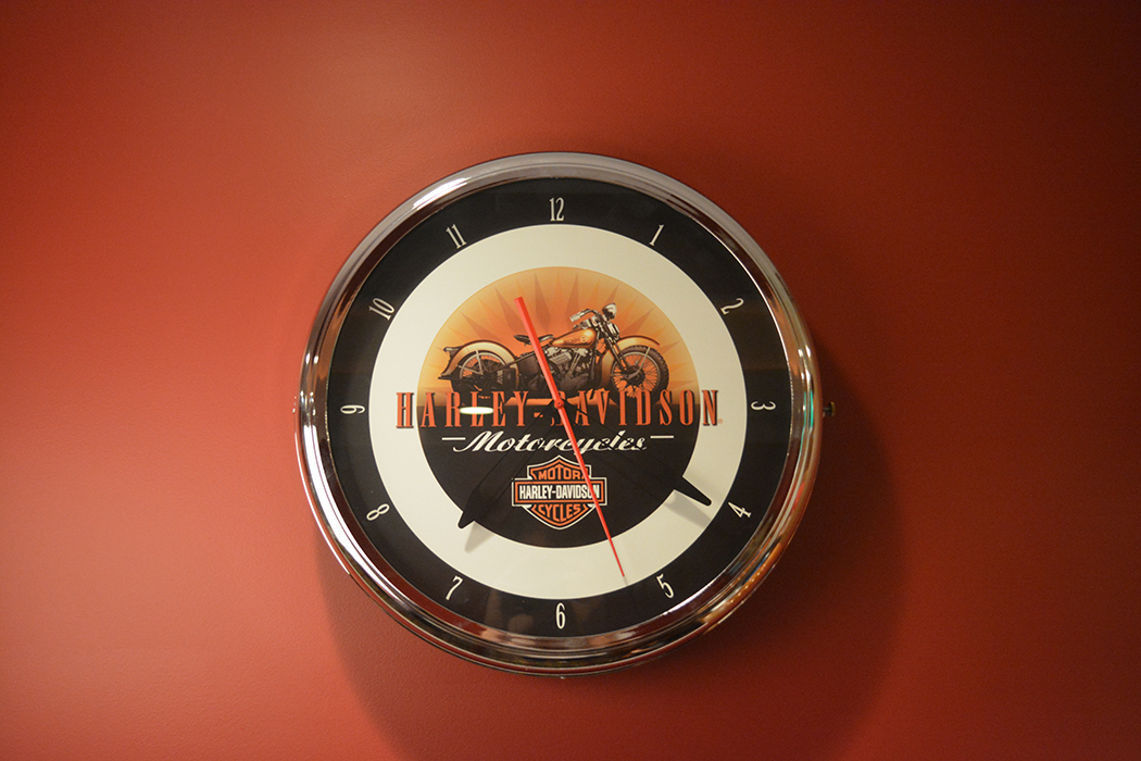 HarleyDavidson Wall Clock EBTH