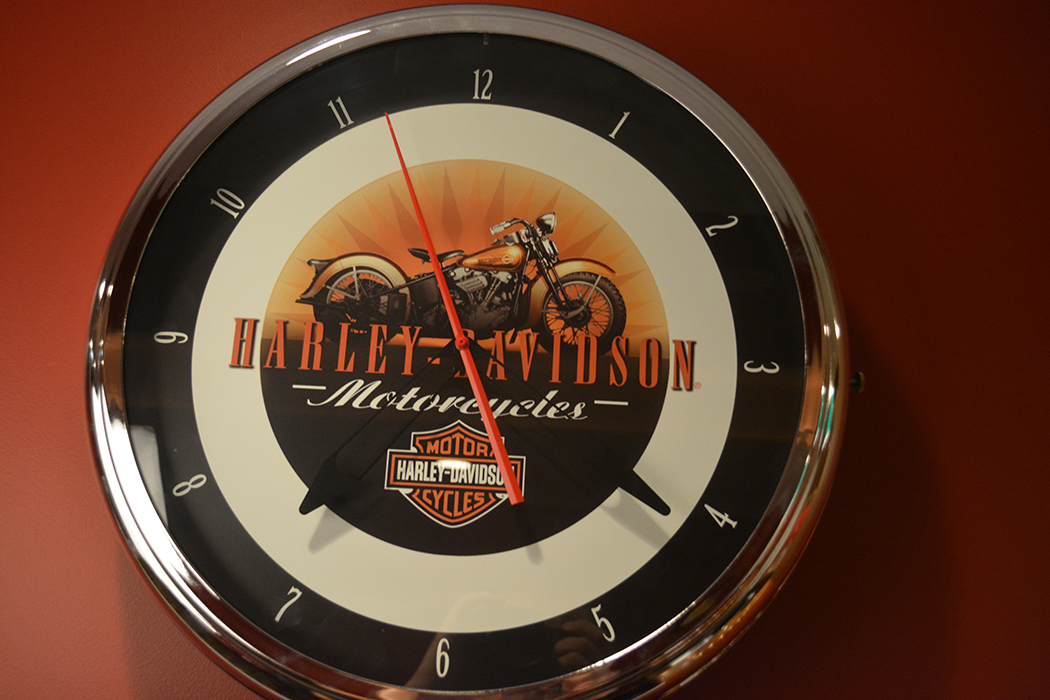 HarleyDavidson Wall Clock EBTH