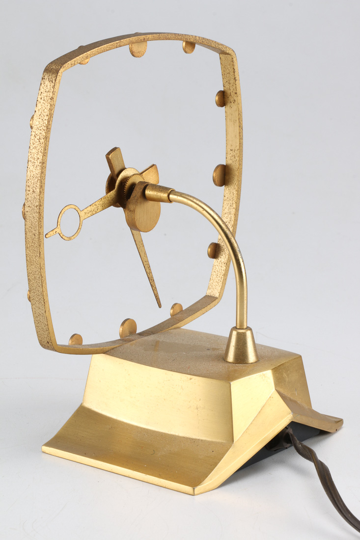 Jefferson "Golden Secret" Electric Mid Century Clock EBTH