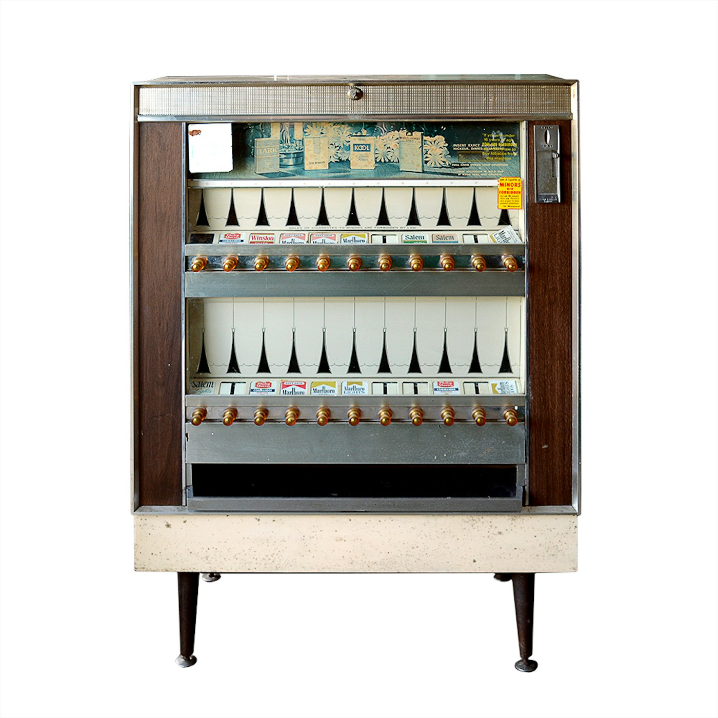 Vintage 1969 National Vendors Cigarette Vending Machine EBTH