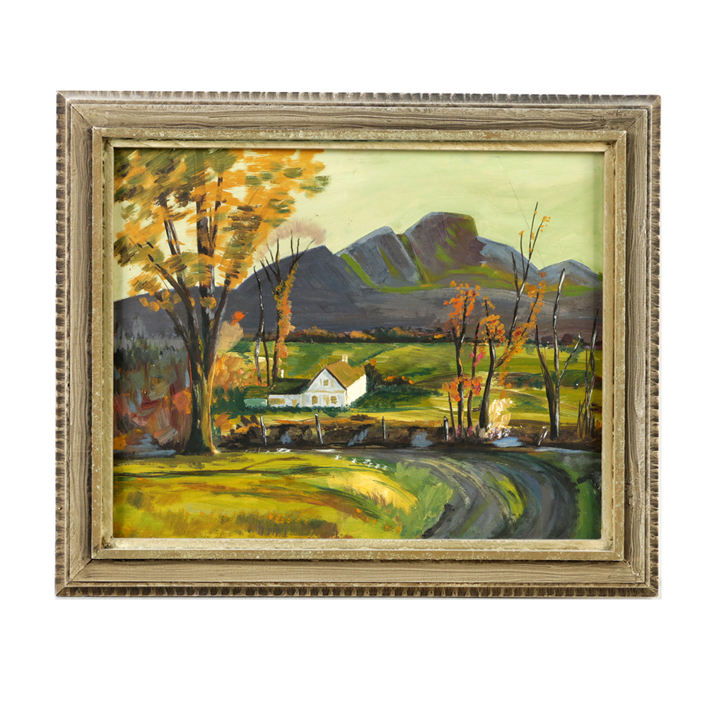 Oil Painting on Canvas Board Landscape EBTH