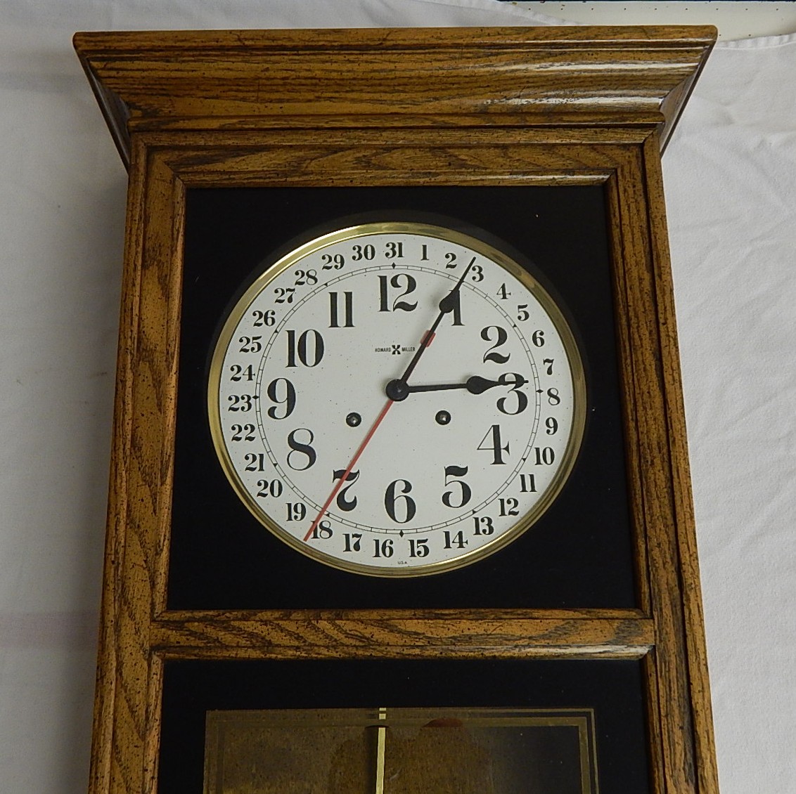 Howard Miller Regulator Wall Clock EBTH
