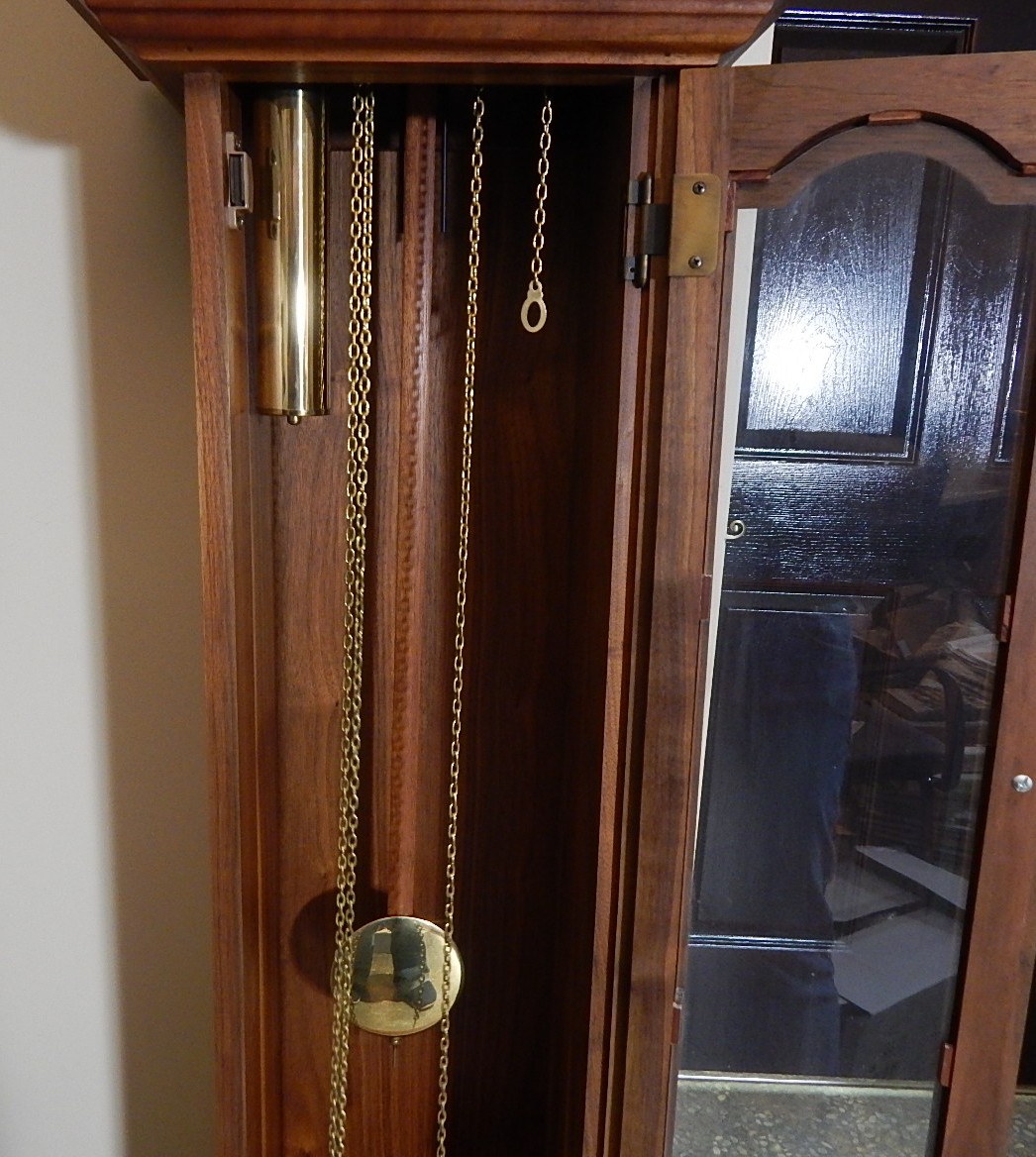 Emperor Germany Black Walnut Grandmother Clock EBTH