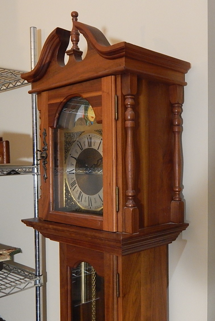 Emperor Germany Black Walnut Grandmother Clock EBTH