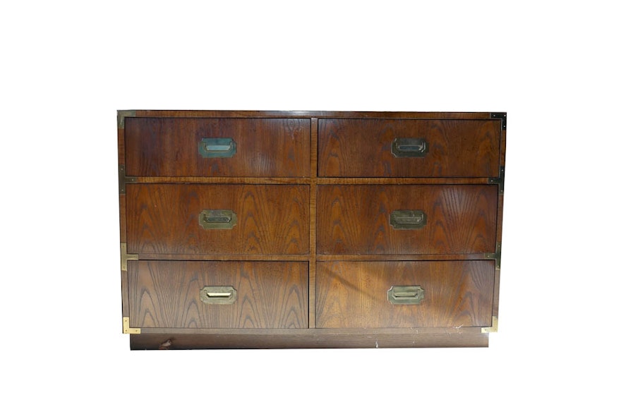 Campaigner Chest Of Drawers By Dixie Furniture Ebth