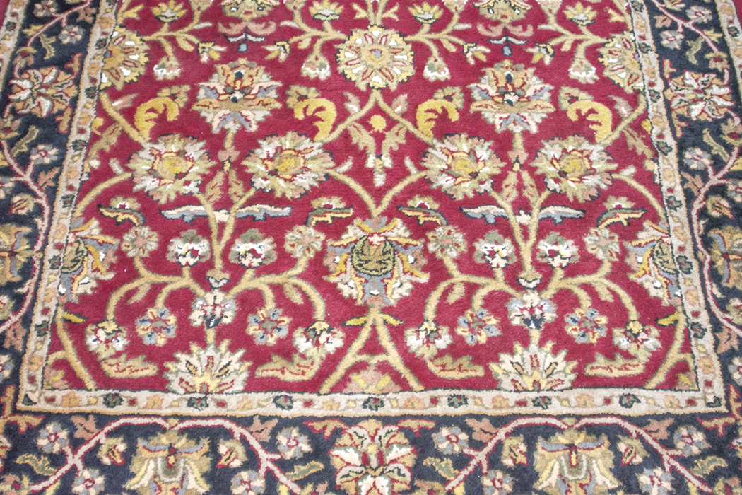 Large Kingsley House Handmade Wool Area Rug EBTH