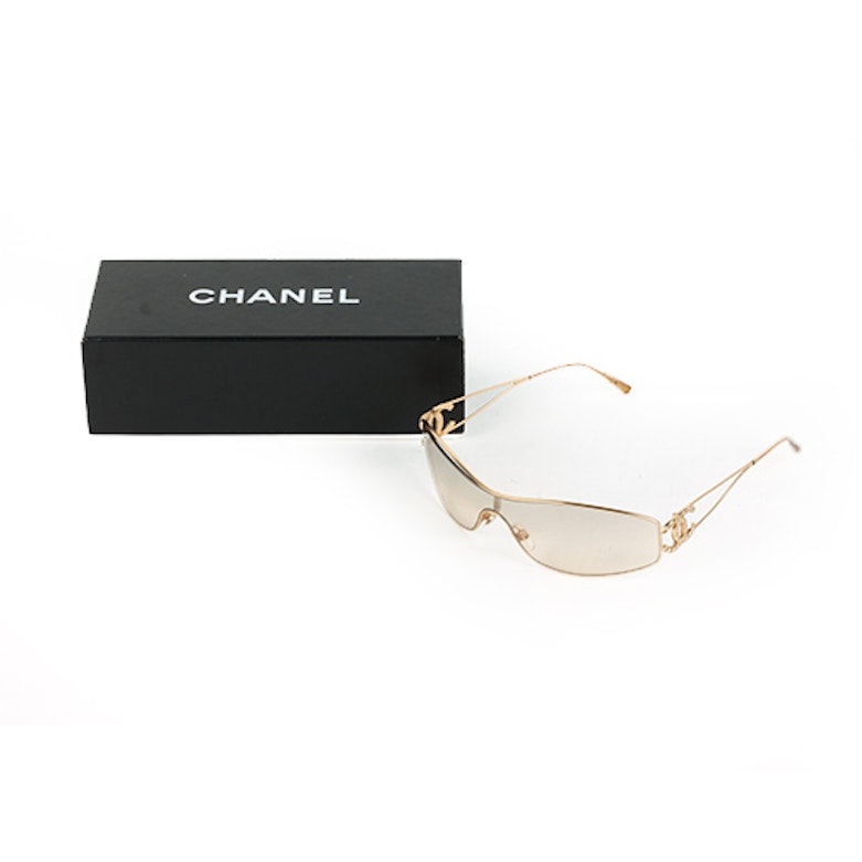 Chanel Crystal CC Logo Sunglasses, 4073-B