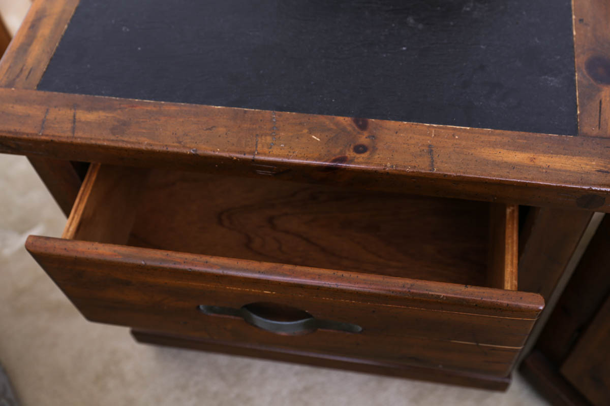 Late 20th Century "Ship Ahoy" Dresser and Nightstand by Young Hinkle EBTH