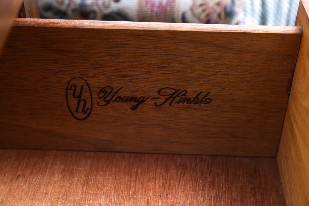 Late 20th Century "Ship Ahoy" Dresser and Nightstand by Young Hinkle EBTH